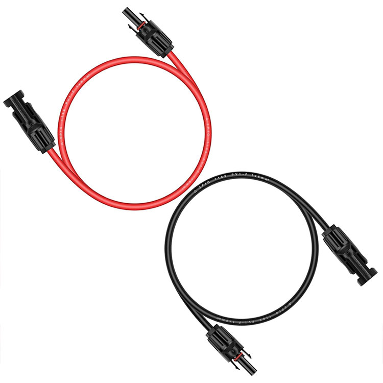 3Ft 10AWG Photovoltaic Cable para sa Solar Charge Controller