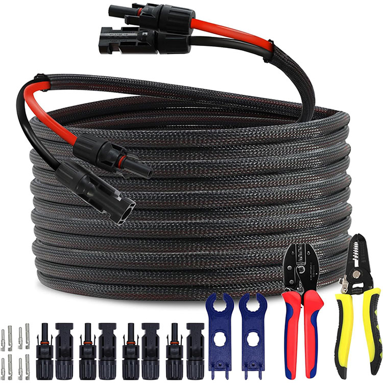 High Amperage 10 Gauge Wire Para sa Multi Panel String Combiner