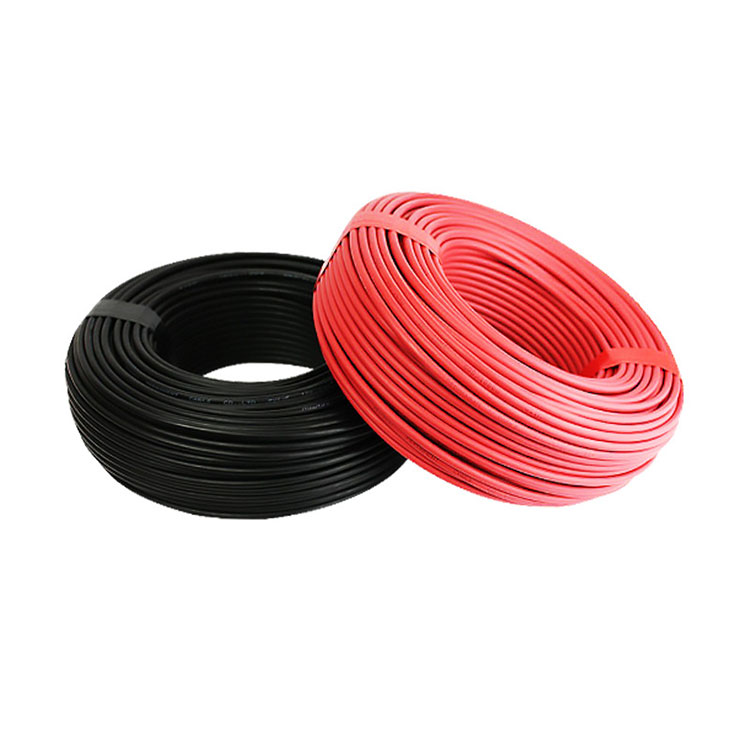 Photovoltaic Wire at Cable Red at Black Sheath